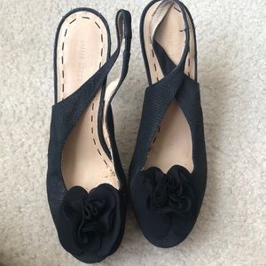 Nine West sling back heels